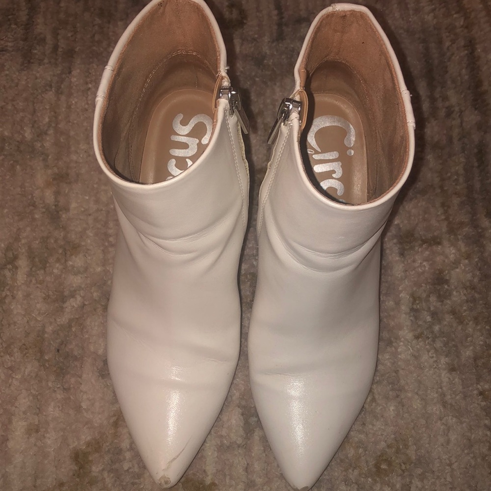 White booties